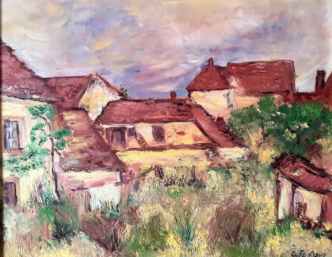 Le village d'Essoyes  (interpretando Renoir)